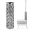 Stove Pipe Stainless Steel Camping Stove Pipe Smoker Tube Wood Stove Anti Scalding Cover