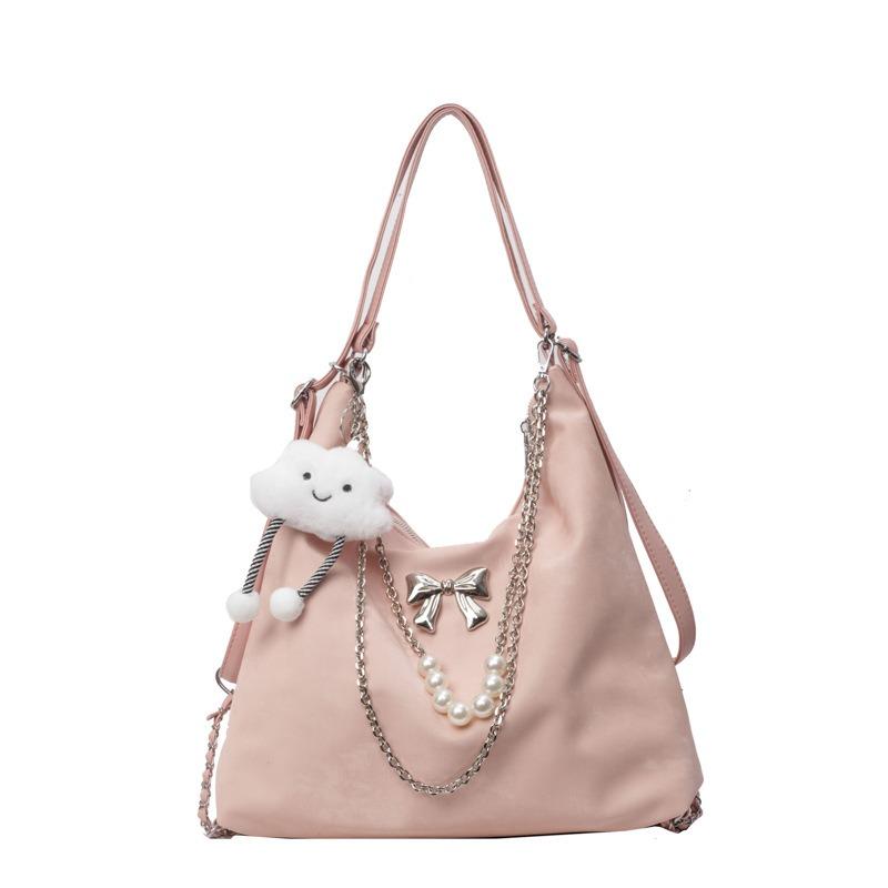 Large-capacity Tote Bag Women's Bag Spring New Trend Line Casual Shoulder Bag Fashion Multi-purpose Backpack