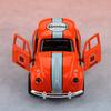(Bagged) 1:38 Classic Retro Alloy Beetle, Cute Alloy Pull-back Car, Children's Toy, Adorable Antique Style