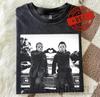 Retro Slasher Best Friends T-Shirt, Funny Horror Heart Hands Graphic Tee, 90s Bootleg Jason and Michael Myers Shirt, Comfort Colors Pepper