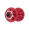 32 Hole Mountain Bike Hub 4 Bearing 15x110mm High Accuracy Aluminum Alloy Bike Front Hubs for Replacement Red