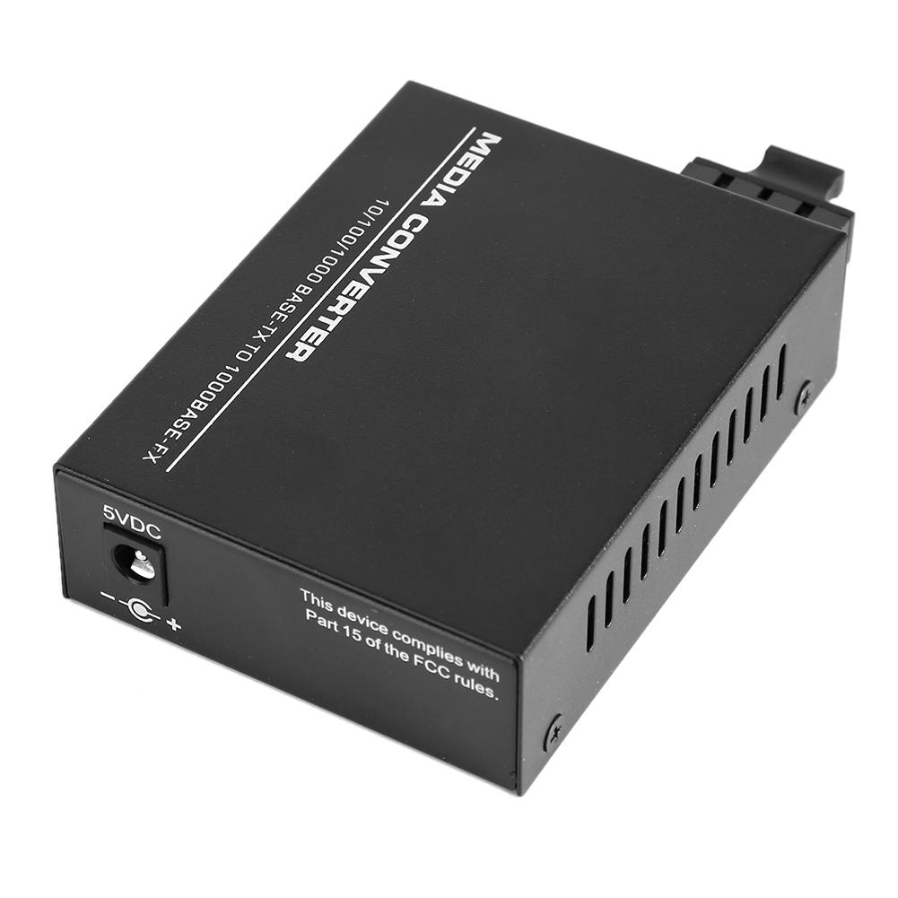 Carrier Class Gigabit Dual Fiber Single Mode SC Fiber Optic Transceiver Converter