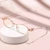 Unisex Fashion New Design Optical Glasses Fashion Luxury Oval Frame Normal Glasses Hd Anti Blue Light Optical Glasses