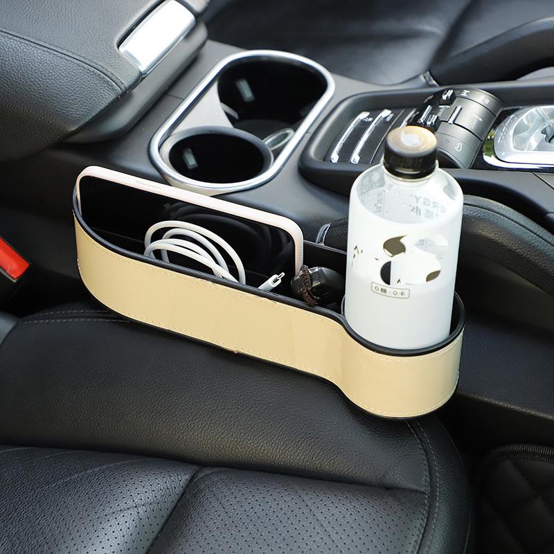 1 STÜCK Neue Auto Sitzritzen Aufbewahrungsbox Sitzspalt Füllhalter Für Karte Telefon Schlitz Tasche Auto Aufbewahrungsbox Autozubehör