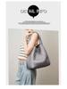 Custom Large-Capacity Woven Tote: High-End Mother-Child Bucket Bag and Underarm Basket