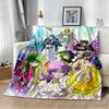 3D S-Saint S-Seiya Japan Anime Cartoon Flannel Blanket Soft Throw Blanket Art For Home Decor Bedroom Bed Sofa Picnic Fans Gifts
