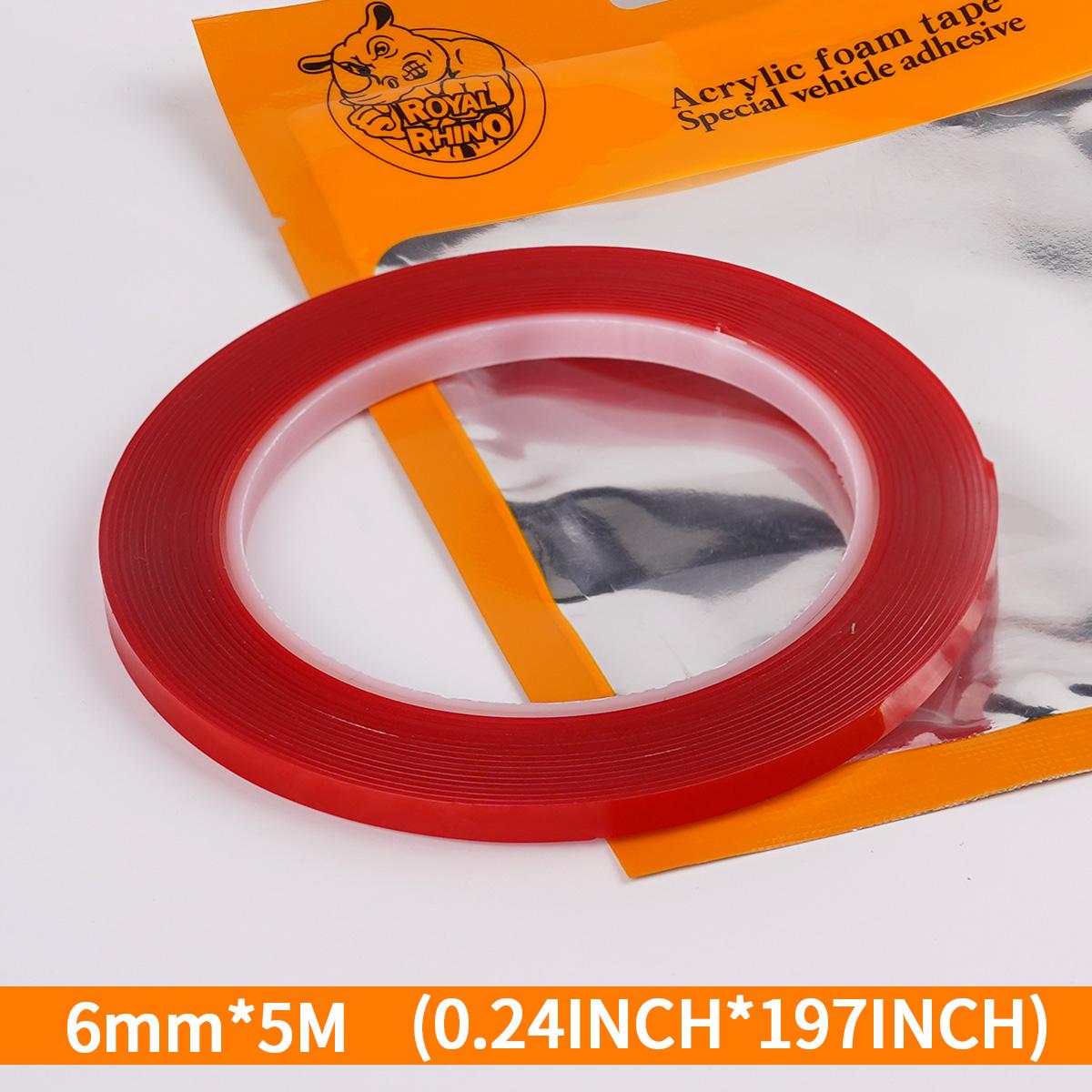 

LED light strip adhesive strip double-sided nano acrylic tape transparent strong adhesion Christmas party balloon fixing