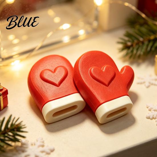 Mini Christmas Tree Accents Theme Ornaments Santa Hats/Boots/Gloves Decorative PLA Figures Reusable Xmas Party Props 3D Printed Crafts for