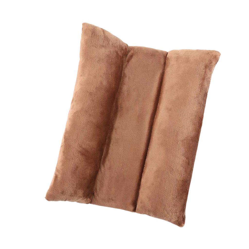 Snuggle Bunnies Bolsters Bed for Rabbit, Cats, Dogs and Other Small Pet, Reversible Fleece Flop Bedding with Padded Side