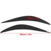 Carbon Fiber Front Headlight Eyebrows Eyelid Overlay Decal Cover Trim Headlight Eyelid Headlamp Eyebrow Strip Trim Eye Lid Deco ion Sticker Fit for