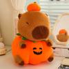 Cartoon Halloween Capybara Plush Doll Dress Up Capibara Anime Fluffty Toy Children's Toy