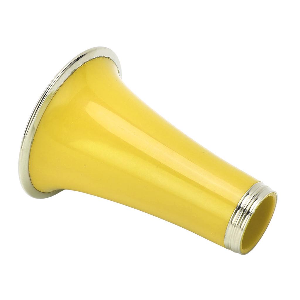 Campana di ricambio per clarinetto in plastica ABS con anello in metallo nichelato Tubo tromba altoparlante per clarinetto Accessorio per strumento a fiato