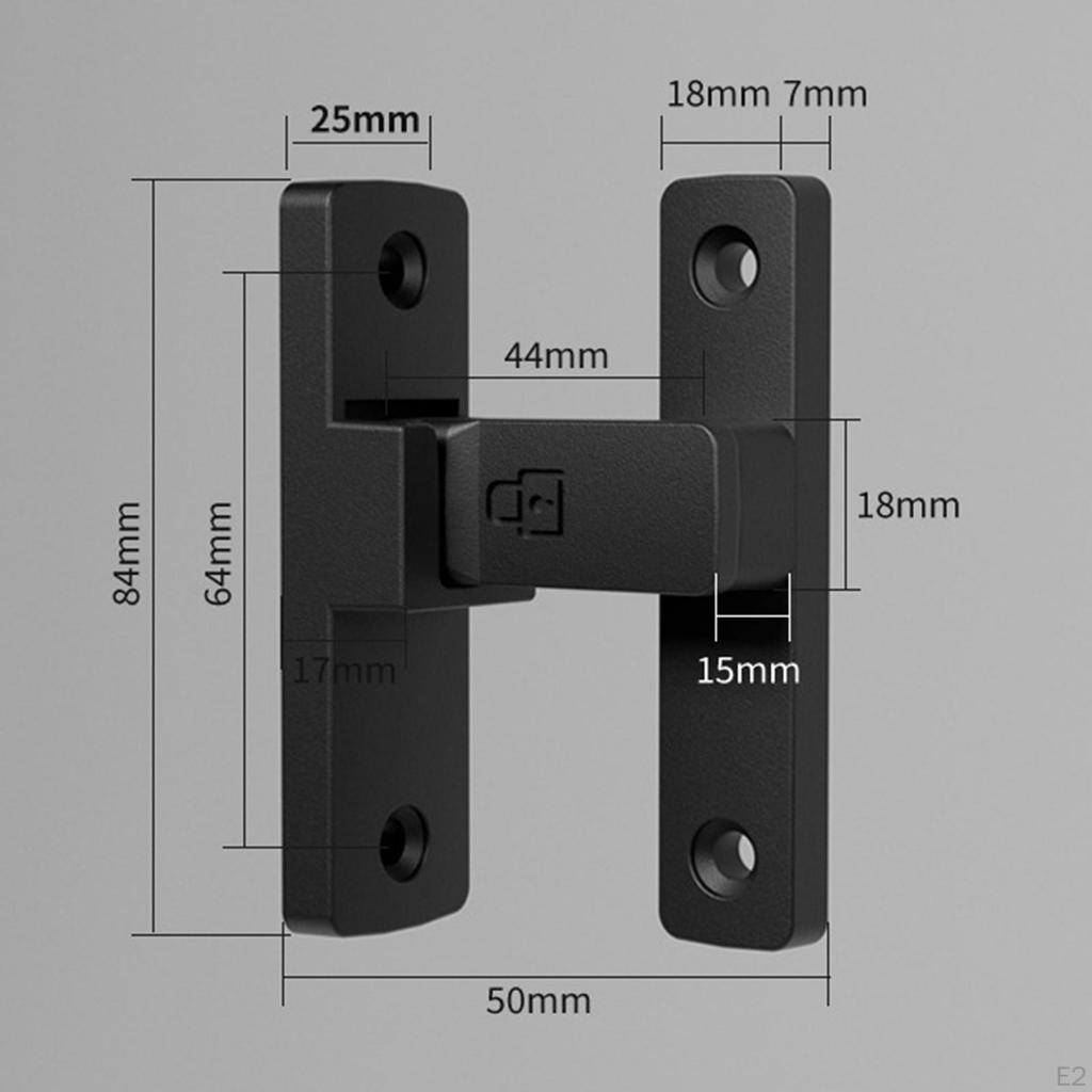 Serratura Con Maniglia Per Porte In Legno - Installazione Facile, Chiavi Incluse - Sicurezza Per Casa O Ufficio - Foto 10