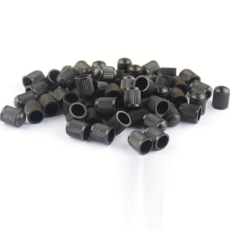 10pcs/20pcs Plastic Valve Caps, Universal Tire Valve Caps Made of Durable PE Material, Black - Perfect for Cars, Suvs, Bicycles, Trucks