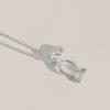 47Bag 925 Silver Lucky Fish Necklace Brisa