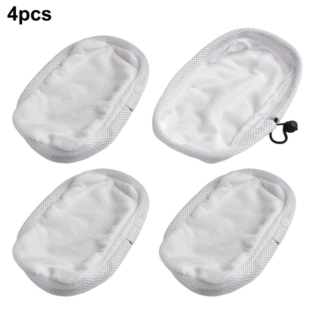 Cleaning Pads for Morphy Richards For Steam Mop 4pcs Microfiber Cloths Compatible with Models 720021 and 720502