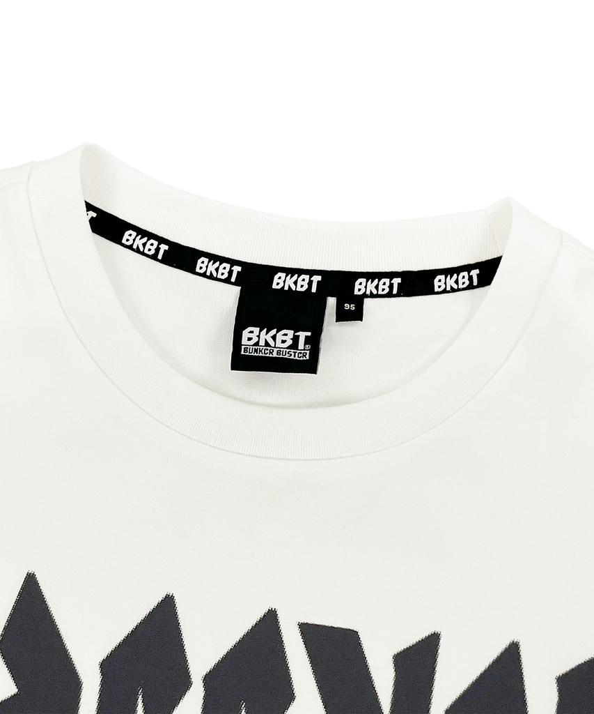 BUNKERBUSTER Shadow Gradient Typography Short Sleeve T-Shirt Mq2Tu255_Off White