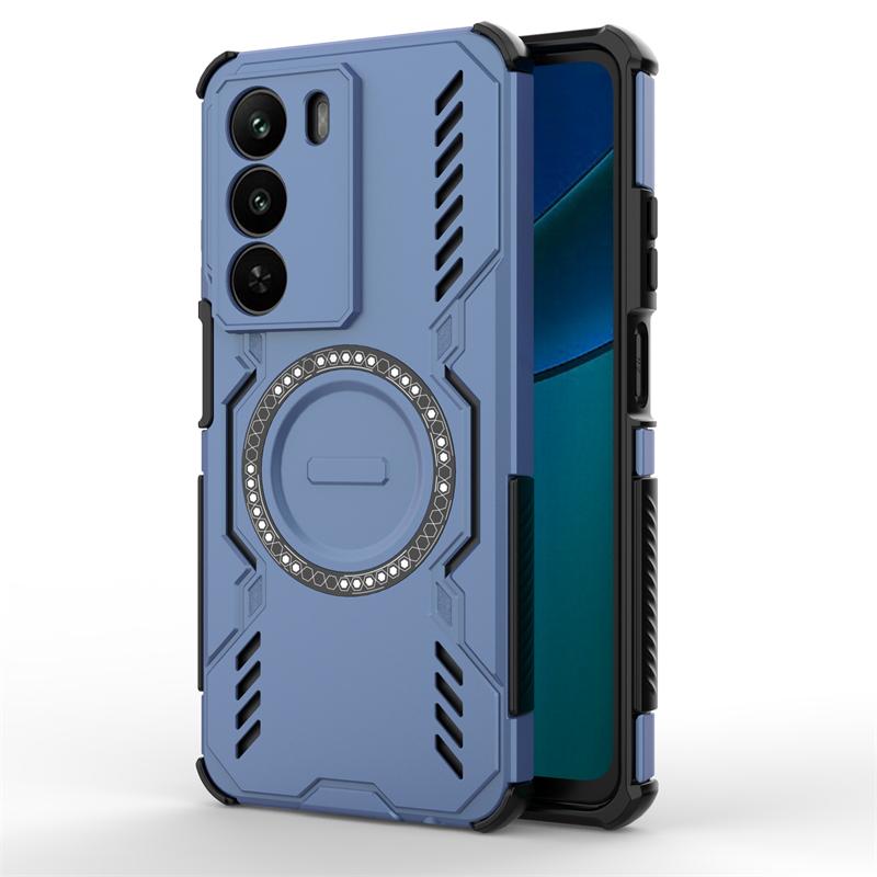 For Realme 14x Case For Realme 14x Global Anti-knock Magnetic Adsorption Wireless Charge Back Cover For Realme 14x Case 6.67inch