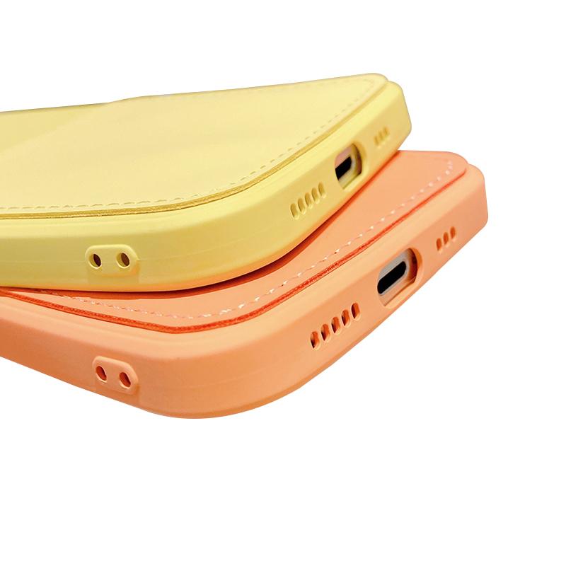 Funda Für Iphone 11 12 13 Mini 14 Pro Max Silikon Fall Flüssigkeit Karte Slot Halter Abdeckung Für Iphone Xr xs X 6 7 8 Plus Se 2022 2020
