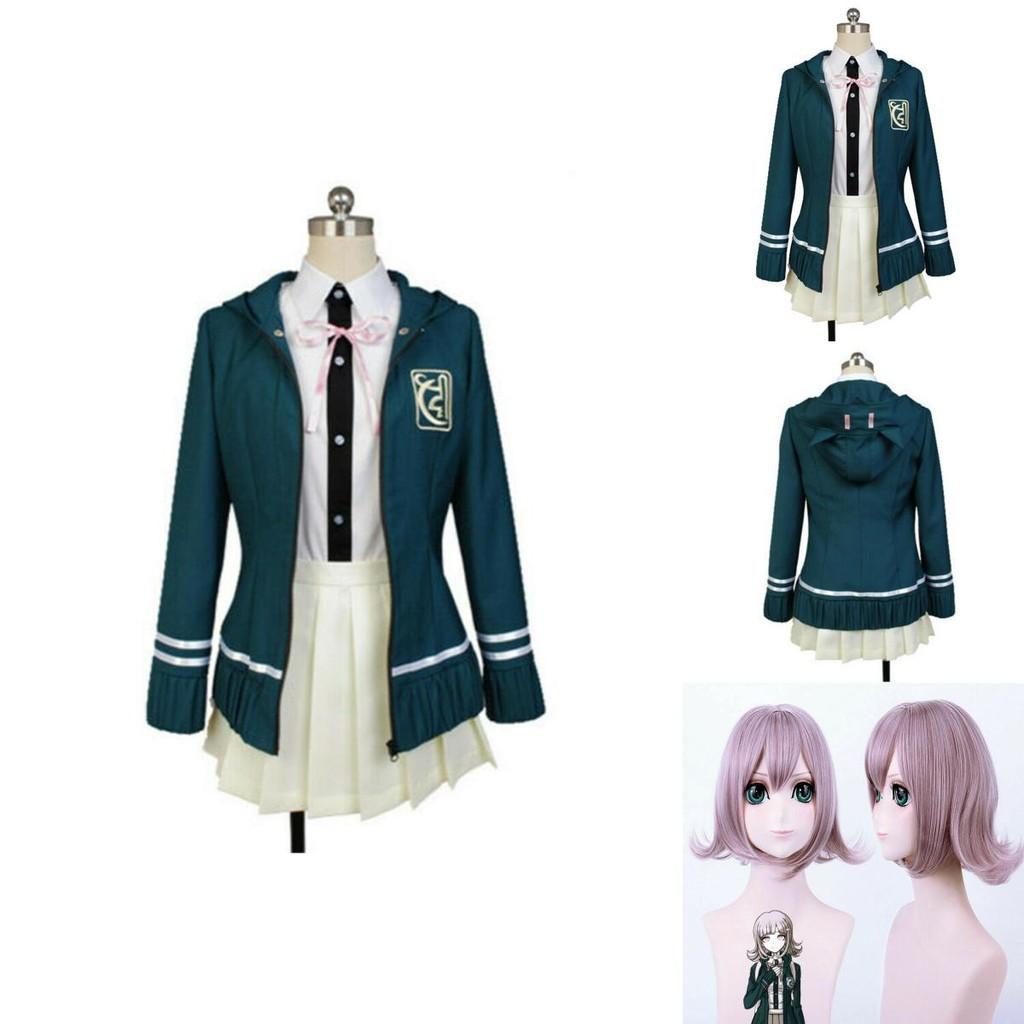 Danganronpa Chiaki Nanami Cosplay Kostüm Uniform mit weichem Material für Komfort