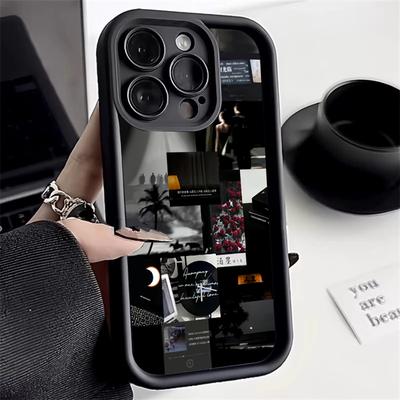 Case For iPhone 16 Cases iPhone 15 Pro Max Case Life Travel Silicone Case For iPhone 14 13 12 11 XS X XR 7 8 Plus SE 2022 Cover