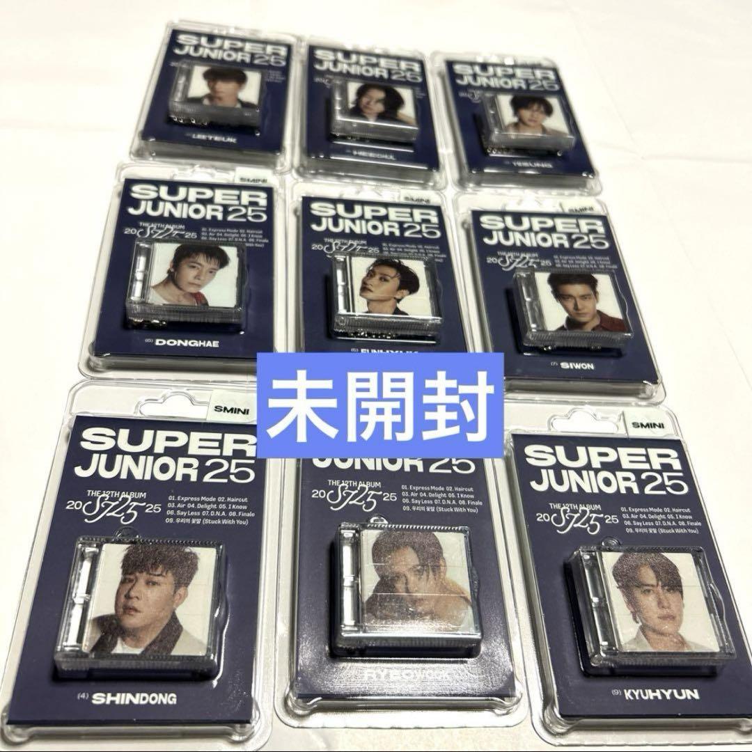 

[USED] SUPERJUNIOR 25 smini CD complete set