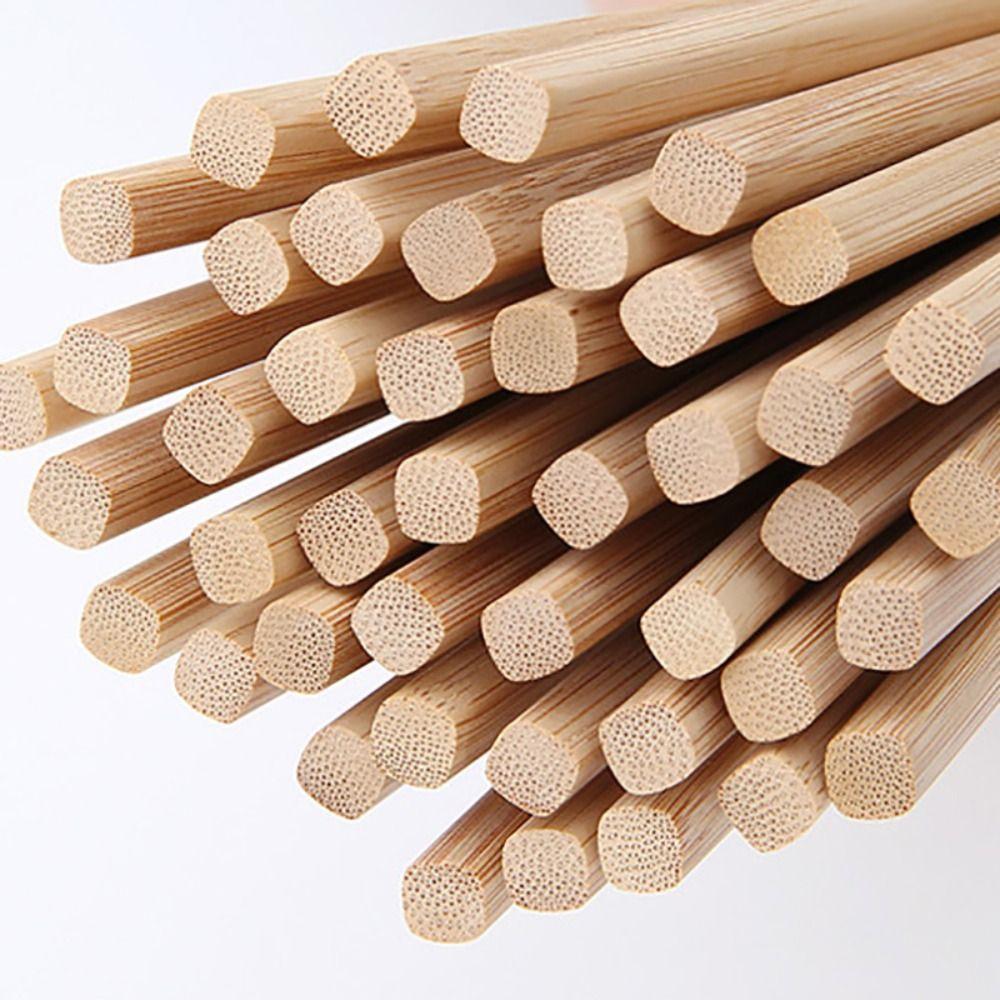 1pair No Paint Hotpot Chopsticks 24/27/30/32cm Anti-slip Chopsticks Bamboo Chopsticks  Household