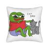 Pillow Case Pepe the Frog Soft Pillow Cover For Sofa Home Decoration Retro Trendy Pillowcases
