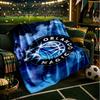 Orlando Basketball Blanket Lightweight Flannel Bedding Blanket Perfect for Travel, Camping, Living Rooms, Offices, Sofas, Fan Christmas Gift