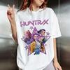 Kpop Dämonenjäger Anime Herren Damen Kurzarm T-Shirt Kinder Sommer Lässiges Oberteil Streetwear Harajuku Grafik-T-Shirt 2026 Mode Y2k