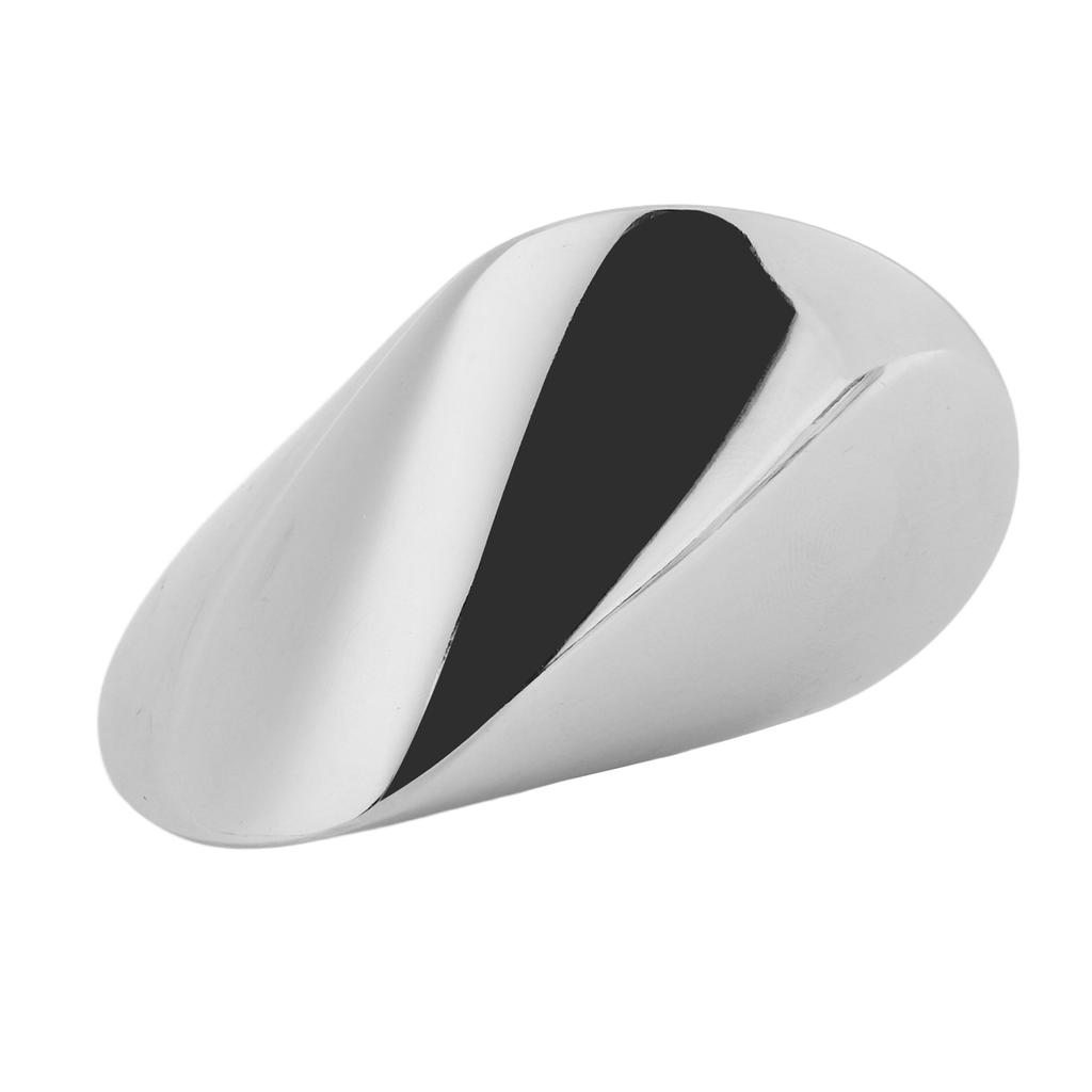 Gesundheit Edelstahlkugel Geometrisch Gebogene Handübungsball Metallischer Look Stressabbau