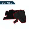 TUCKBOLD Dashboard Mat for Toyota Yaris Cross MXPB1 Center Console Dashboard Black and with 1 Sticker Set (2020-2024), Cover, Red,