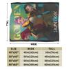 Super Soft Blanket Decorative K-Pop Demon Hunters Hot Anime  Throw Blanket  Flannel Bedspread For Couch Bed Sofa Bed Cover