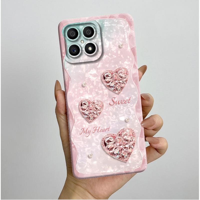 Phone Case For Honor X8 4G Case Aesthetic Luxury Protective Full Coque HonorX8 Soft Silicone Funda For Honor X 8 X8 Back Cover