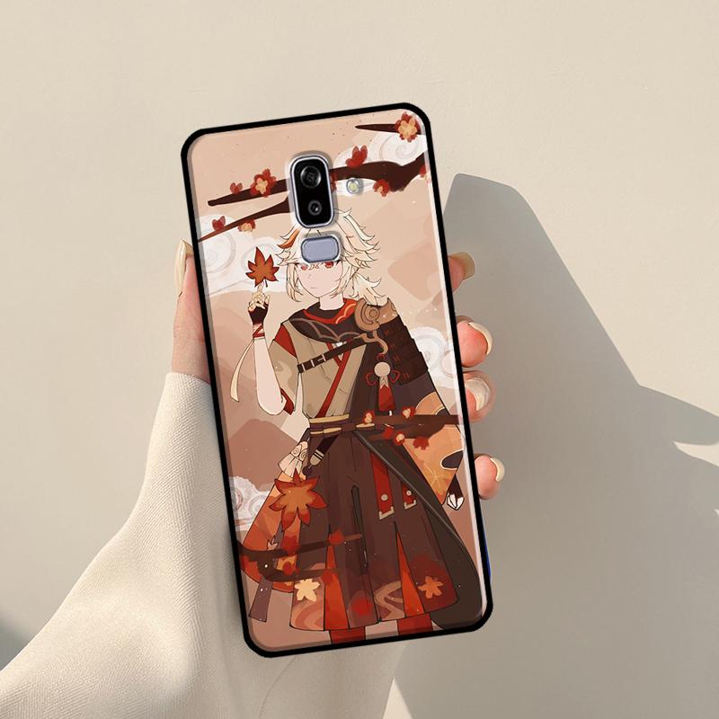 Genshin Impact Kaedehara Kazuha Pouzdro Pro Samsung Galaxy J1 J3 J7 J5 2016 A3 A5 2017 J8 A7 A9 J4 J6 A6 A8 Plus 2018 Kryt