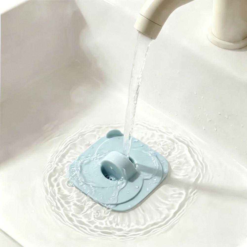 Anti Clogging Sink Hole Plug Silicone Drain Cover New Hair Filter Cover Bathroom Sink