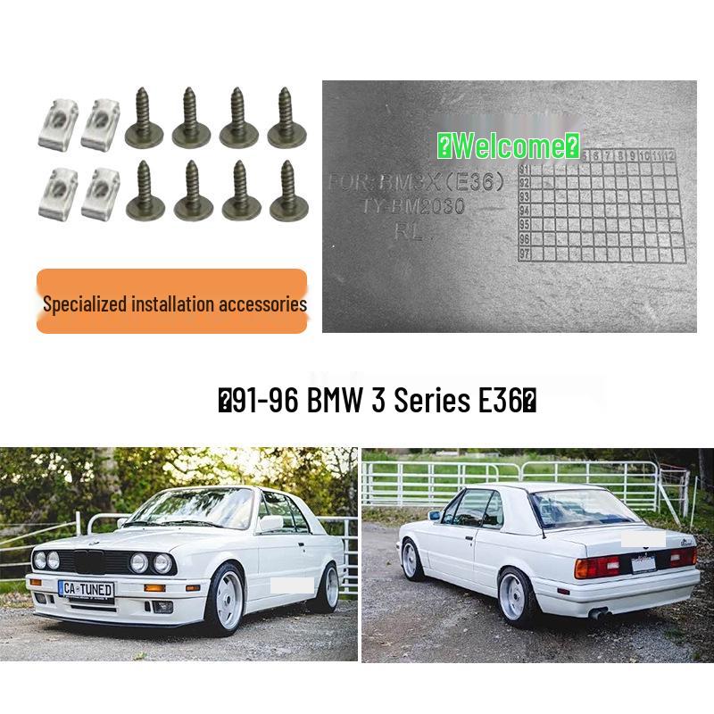 1991-96 BMW 3er E36 Vordere und Hintere Radkasten-Schutzbleche