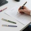 Personalized Engraved Ballpoint Pen With Black Refill  High-end Metal Carbon Fiber Pen For Men And Women  Perfect As A Gift  includes 5 Refills . 3ml