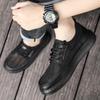 Men's Shoes Sandals Summer Work Shoes All Soft Genuine Leather Casual Walking Old-fashioned Men's Shoes Loafer