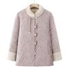 Stylish Short Winter Coat for Middle-Aged & Elderly Women - Imitation Mink Velvet, Plus Velvet Lining