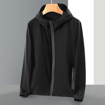 Summer Sun Protection Men's Printed Thin Outdoor Sports Skin Friendly Clothes