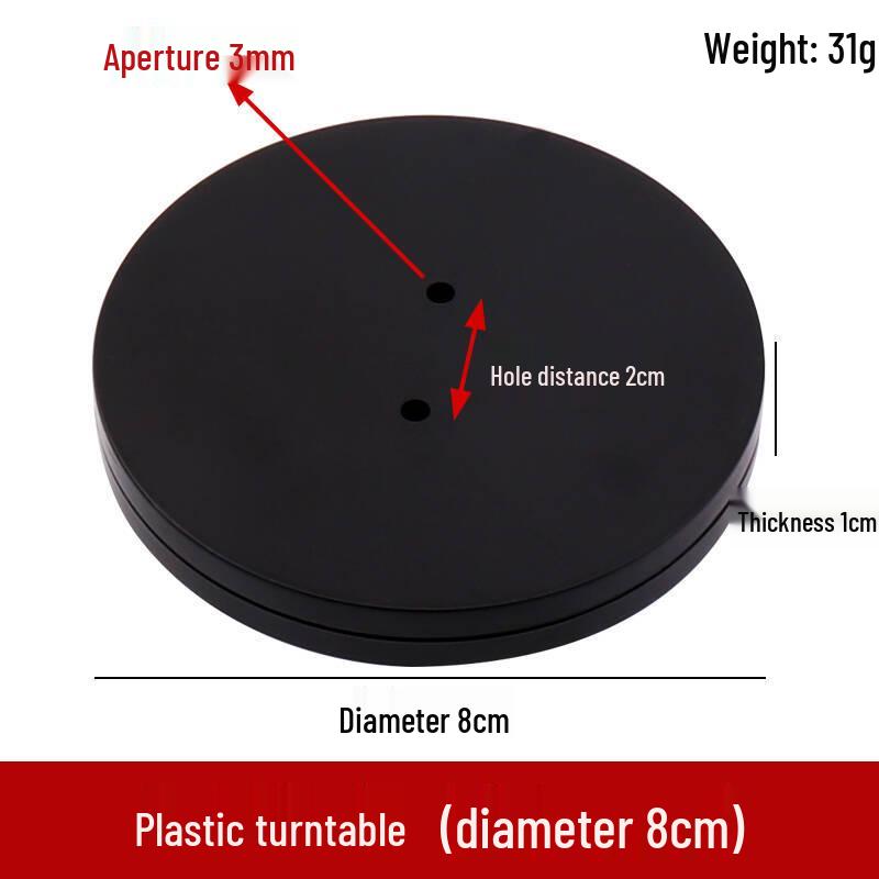 40cm Anti-slip Turntable for Clay Sculpture & Packaging Sealing