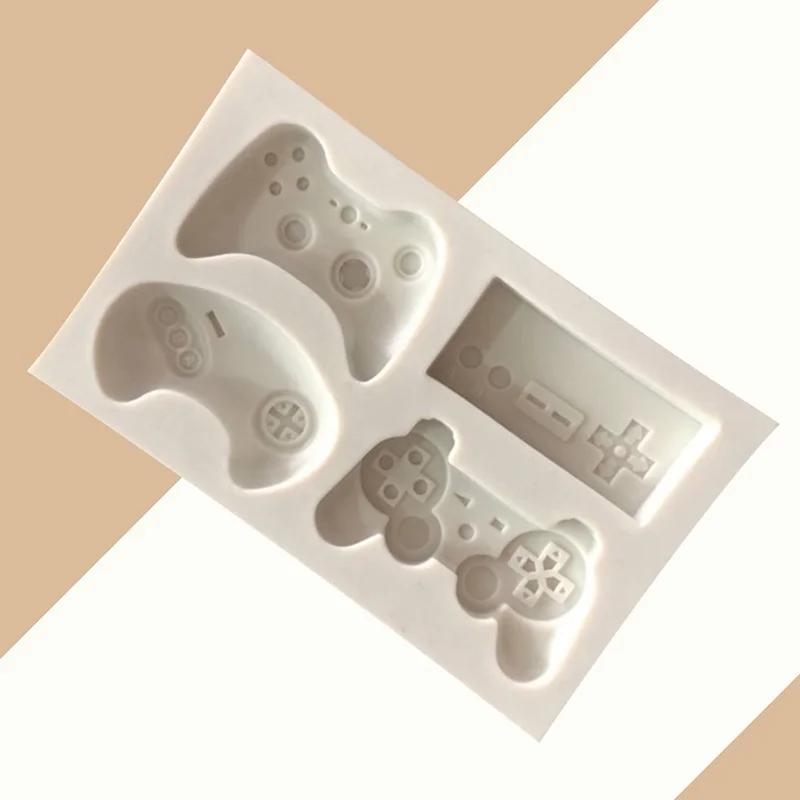 Funny Joystick Shape Silicone Mold DIY Resin Charms Tools Handmade Game Controller Molds