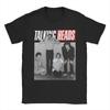 Summer Talking Heads Rock Band T Shirt For Unisex  Pure Cotton Tshirts Short Sleeve Tops