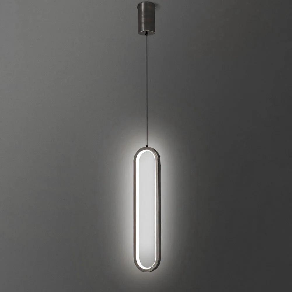 Minimalist LED Pendant Lamp Nordic Modern Hanging Lights for Bedroom Bedside Dining Room Decoration Chandelier Light 22W