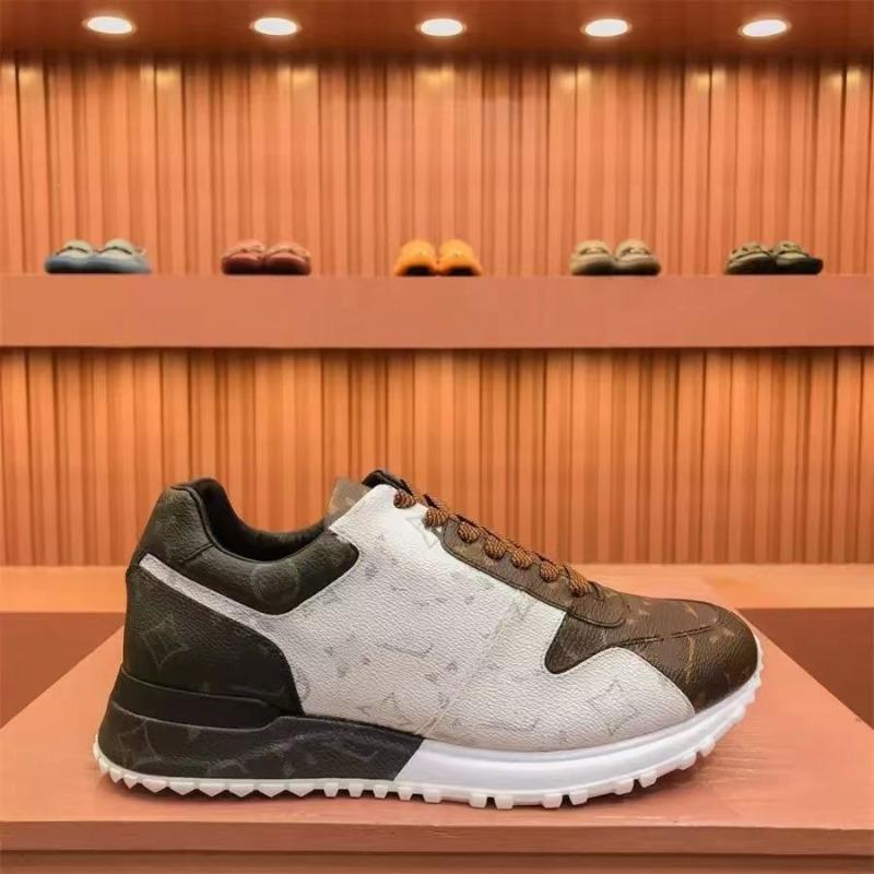 20 neue Leder-Low-Top-Rundkopf-Sportschuhe und Freizeitschuhe aus Naturleder, erste Schicht Rindsleder