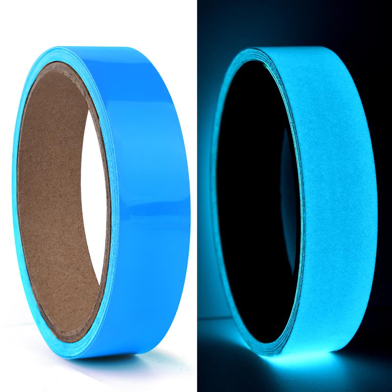 3/M Ruban Lumineux Auto-adhésif Stickers Lumineux Vision Nocturne DIY Décoration Maison Avertissement Fluorescent Rubans de Sécurité Pour Fête