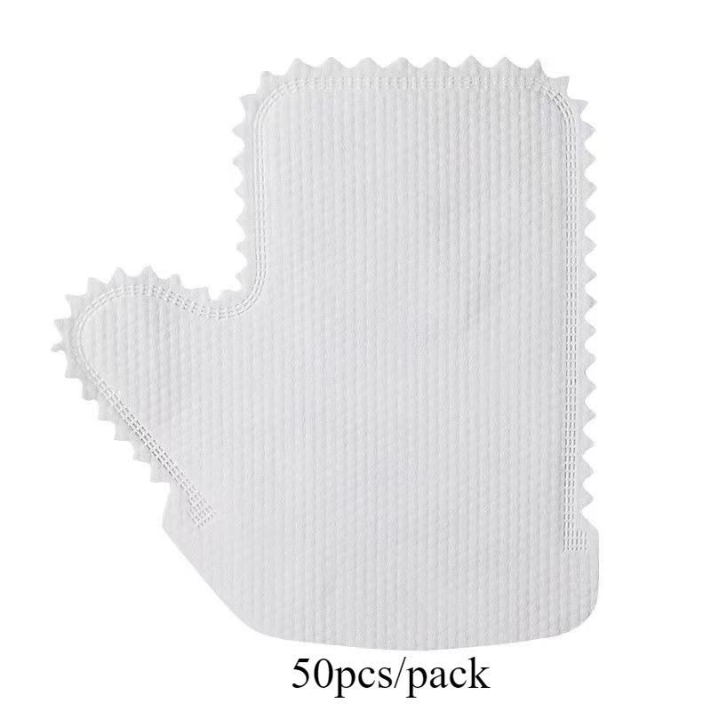 

50 шт./упак. Чистящие салфетки Хозяйственные перчатки Нетканые тканевые перчатки Тканевые перчатки для мытья посуды Одноразовые кухонные перчатки 50pcs/pack