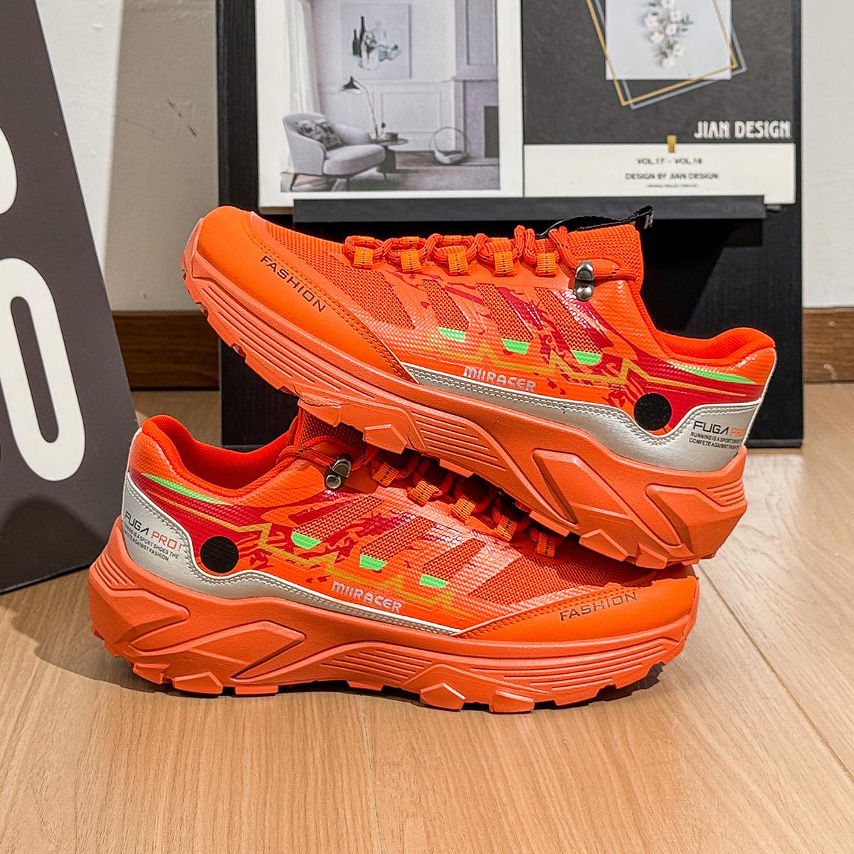 

МОДНАЯ ОБУВЬ, мужские дышащие спортивные кроссовки, спортивные кроссовки для бега, уличные женские теннисные кроссовки для тренажерного зала 39 оранжевый