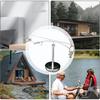 The Fisherman Balancing Sculpture Figurine Cute Metal Fishing Sculpture Collectible Figurines gift for fishing enthusiasts